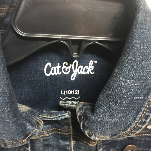 Unicorn Embellished Custom Jean Jacket Girls 10/12 - Picture 4 of 4